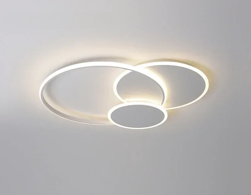 Afralia™ Nordic Minimalist LED Ceiling Light for Bedroom, Living Room, Restaurant - Home Decor Lighting