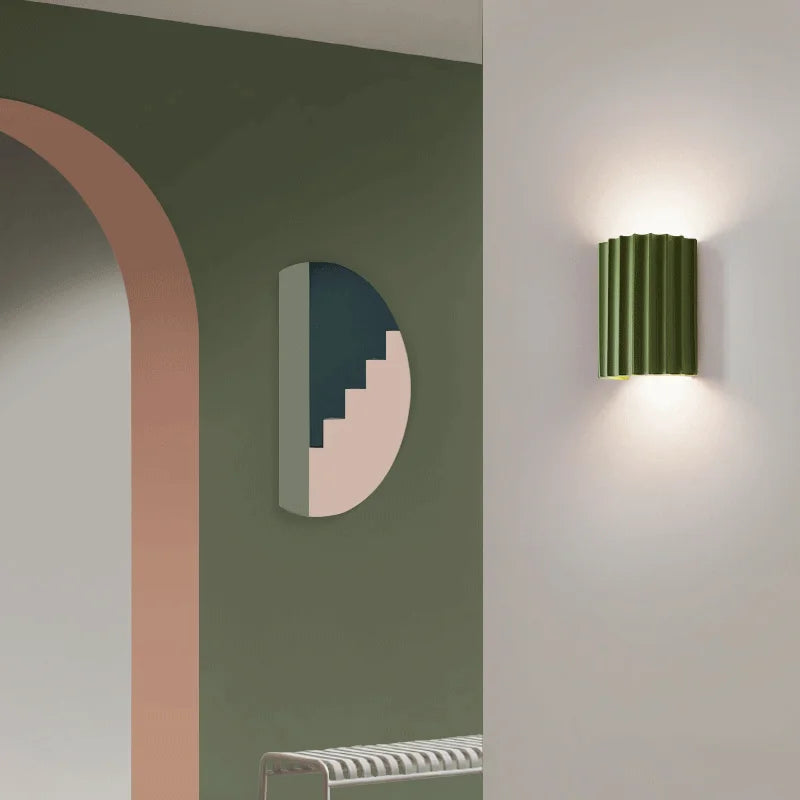 Afralia™ Nordic Aisle Stairway Bedroom Wall Lamp Modern Creative Indoor Sconce Lights