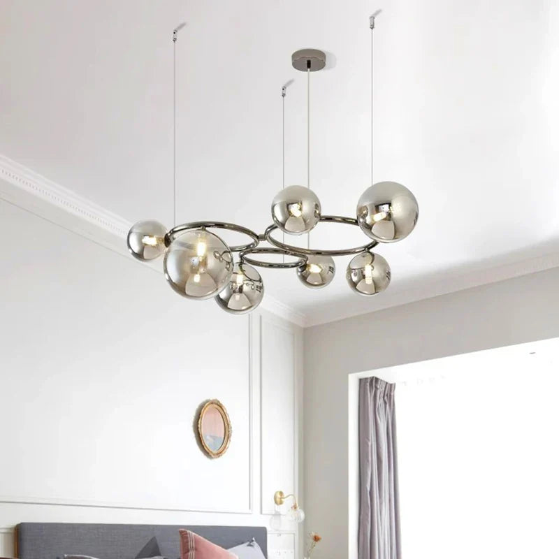 Afralia™ LED Pendant Chandelier for Stylish Indoor Room Decor