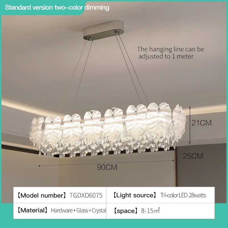 Afralia™ Crystal LED Ceiling Light: Luxe European Design for Living Room & Bedroom