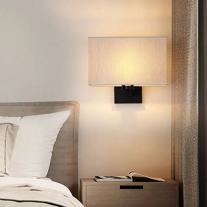 Afralia™ Modern Bedroom Bedside Lamp: American Living Room & Hotel Corridor Creative Lighting