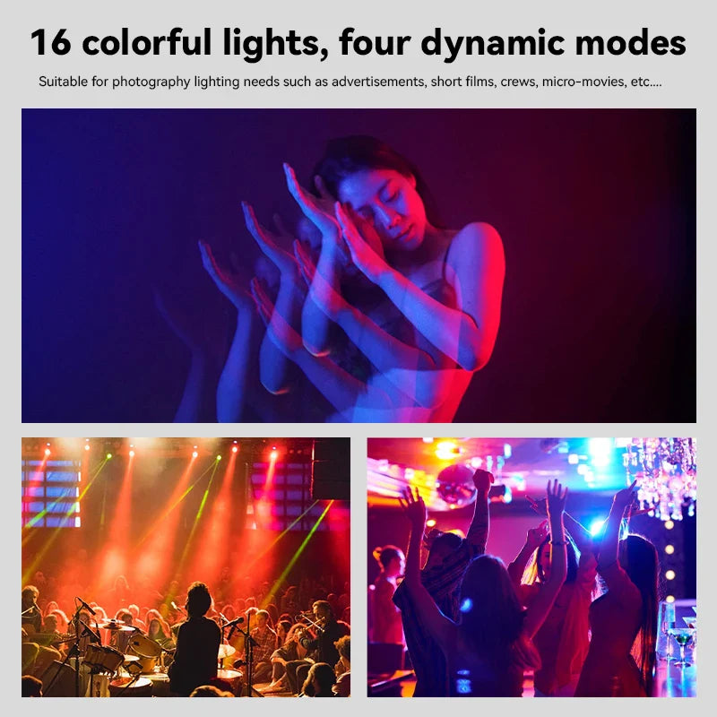 Afralia™ RGB Neon LED Spot Light for Indoor Party Wedding Decoration