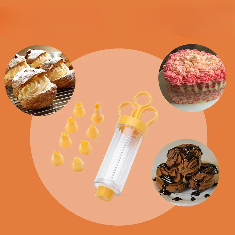 Afralia™ Pastry Decorating Tip Sets DIY Cake Decorators Cream Piping Kit