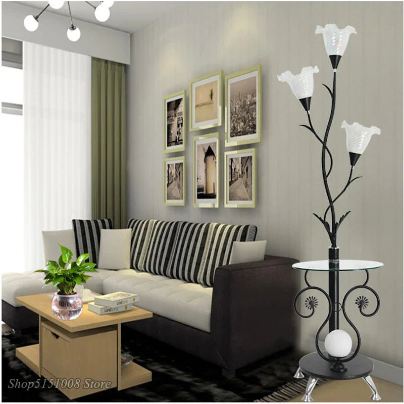 Afralia™ Nordic LED Floor Lamp for Living Room Bedroom Decor