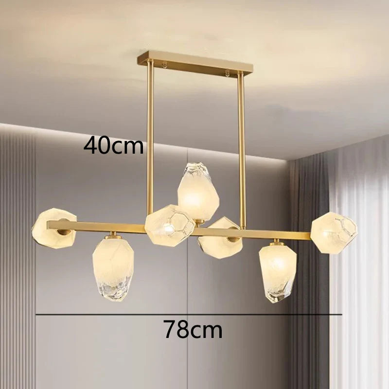 Afralia™ LED Pendant Light Chandeliers for Modern Home Decor Living Room Dining Room Lighting