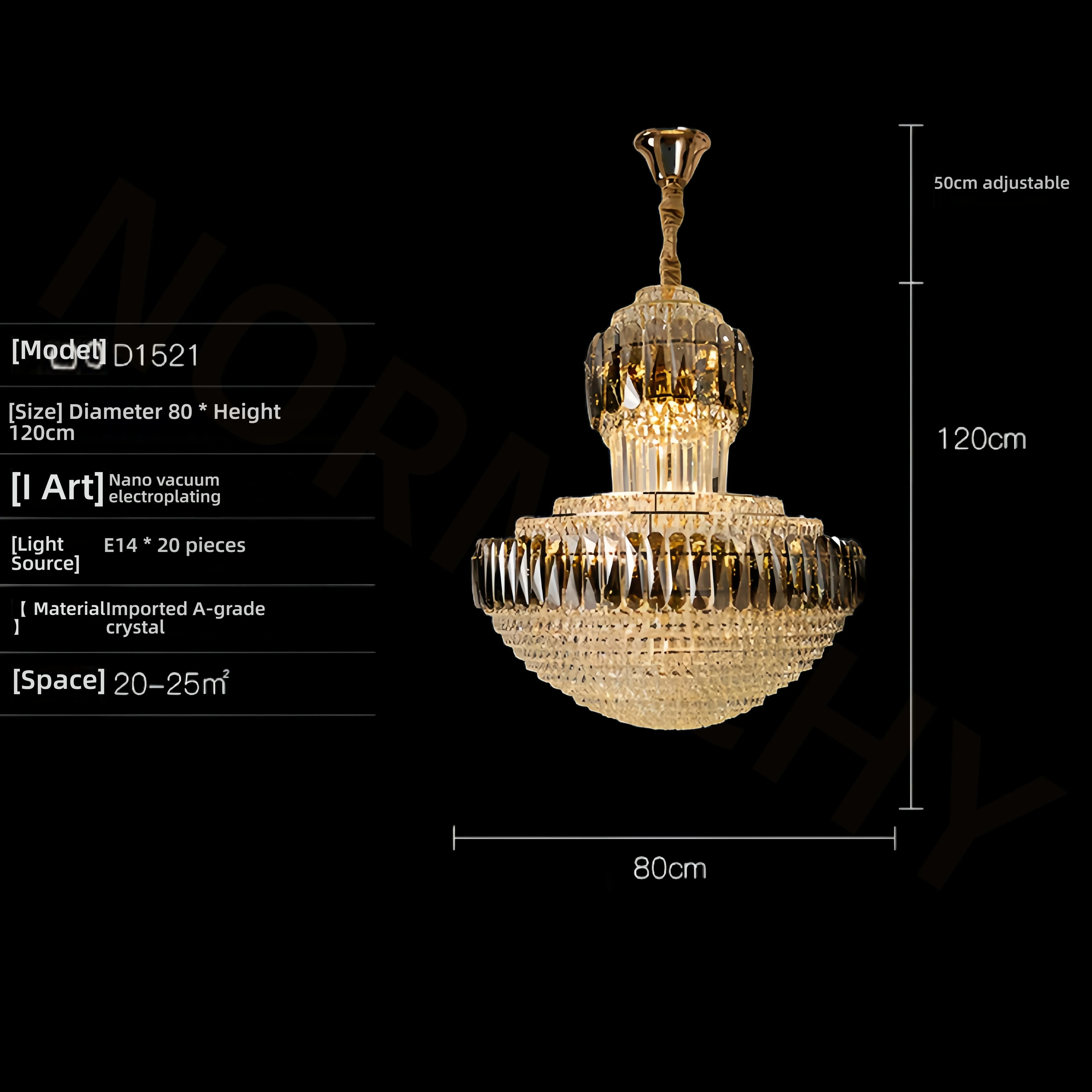 Afralia™ High-End Circular Crystal LED Pendant Light for Modern Living Room Luxurious Villa Lobby