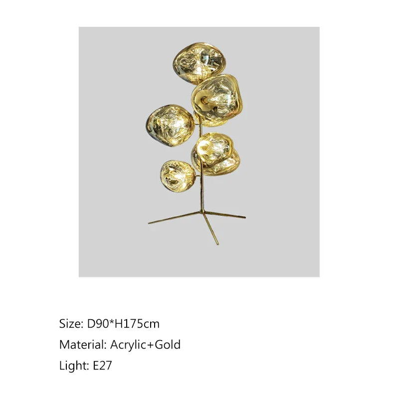 Afralia™ LED Lava Floor Lamp Nordic Minimalist Indoor Lighting Room Bedroom Standing Light