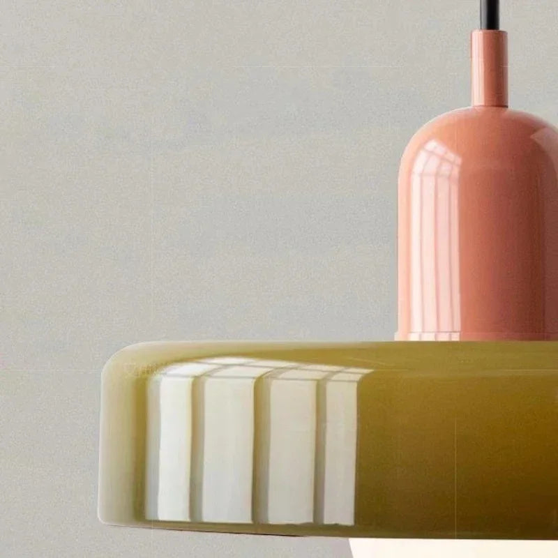 Afralia™ Nordic Glass Chandelier for Home Decor Hanging Lighting Fixtures