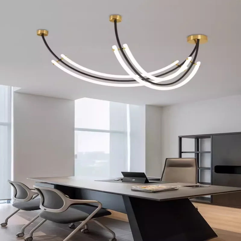 Afralia™ Modern LED Pendant Light Chandeliers for Living and Dining Room Lighting