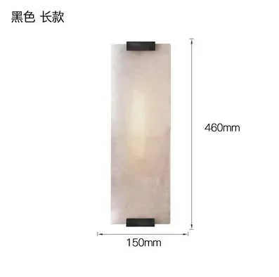 Afralia™ Marble Designer Hanging Wall Lamp for Modern Luxury Home Decor