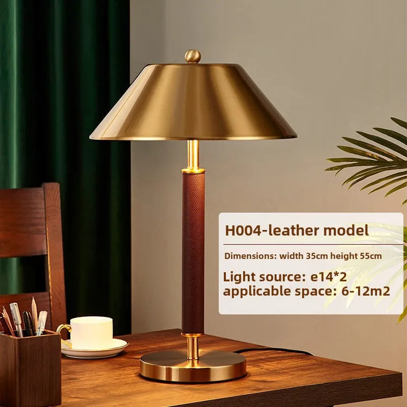 Afralia™ Modern Luxury Desk Lamp for Study, Minimalist Design, Nordic Style Bedside Table