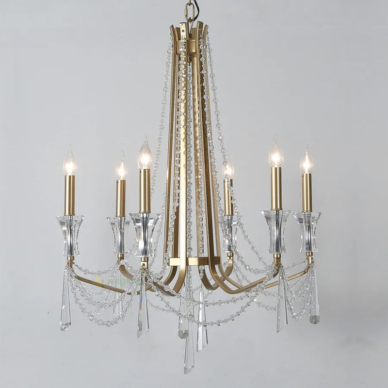 Afralia™ Modern Crystal Chandelier: Nordic Style Ceiling Lighting for Living Room, Staircase, French Large Chandeliers