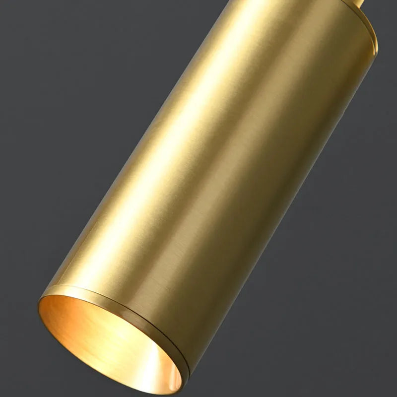 Afralia™ Brass LED Wall Lamp: 3 Color Temp Dimming, Rotatable for Parlor, Bedroom & Reading