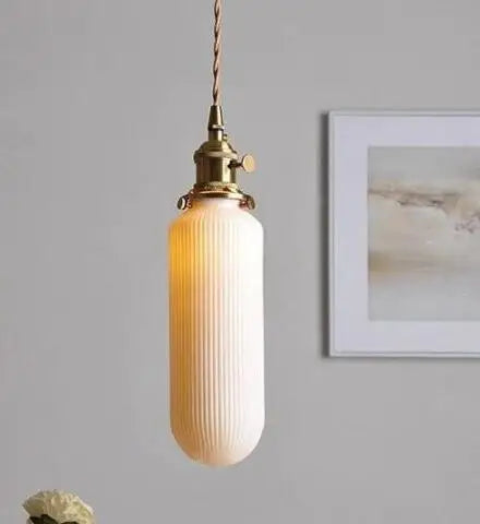 Afralia™ Glass Pendant Lights for Bedroom Dinning Living Room Lighting Fixtures