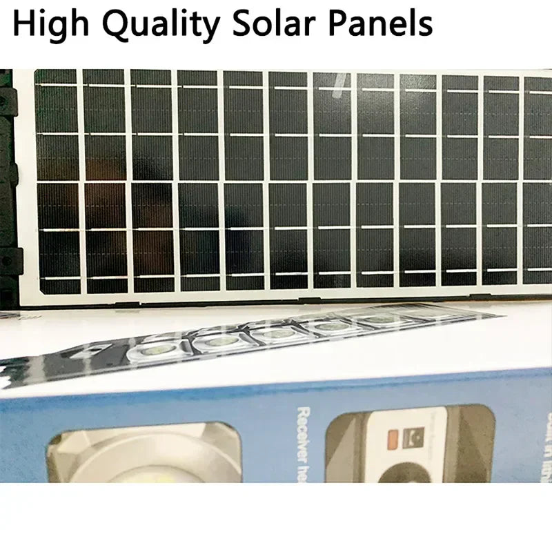 Afralia™ Solar Motion Sensor Street Lights with Remote Control and 3 Light Modes