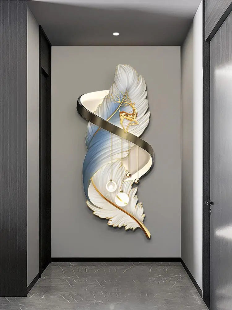 Afralia™ LED Wall Lamp: Modern Creative Decoration for Bedroom, Living Room, Study, Staircase