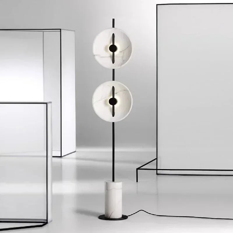 Nordic LED Floor Lamp by Afralia™ - Modern Lighting for Home Decor