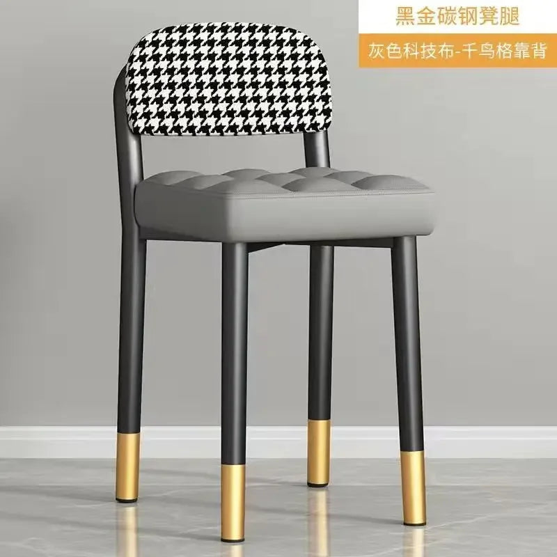 Afralia™ Low Square Stool Bench for Dining Kitchen Portable Table Furniture