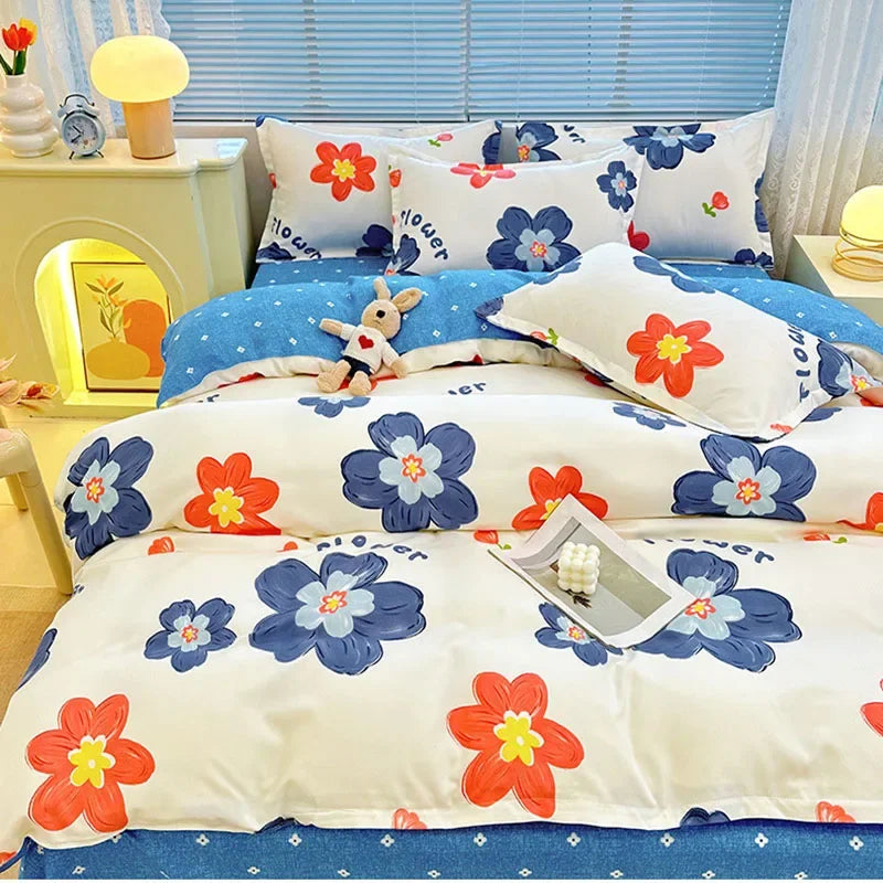 Afralia™ Nordic Brushed Bedding Sheet Set - Super Soft Comfort, All Seasons