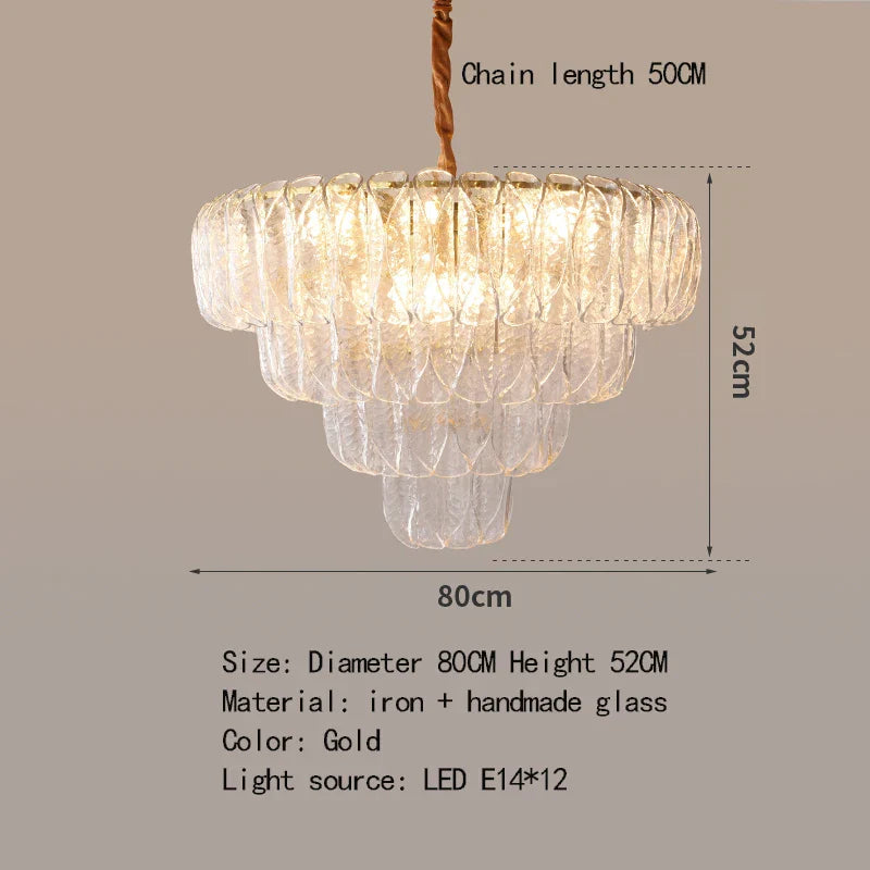 Afralia™ Modern Duplex Building Chandelier - High-End Handmade Luxury Bedroom Lamp