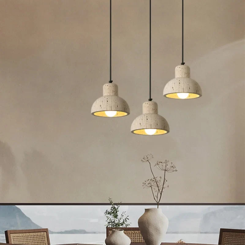 Afralia™ Cave Stone LED Pendant Lamp - Nordic Modern Hanging Light