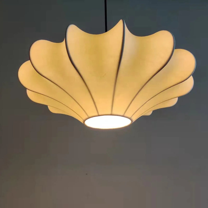 Afralia™ Silk Pendant Lamp: Nordic Minimalist Cirrus Pendant Light for Living Room, Bedroom