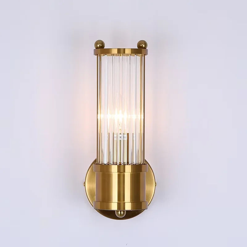 Afralia™ Glass Rod Wall Sconce Vanity Lights - Up/Down Wall Mounted Lamps