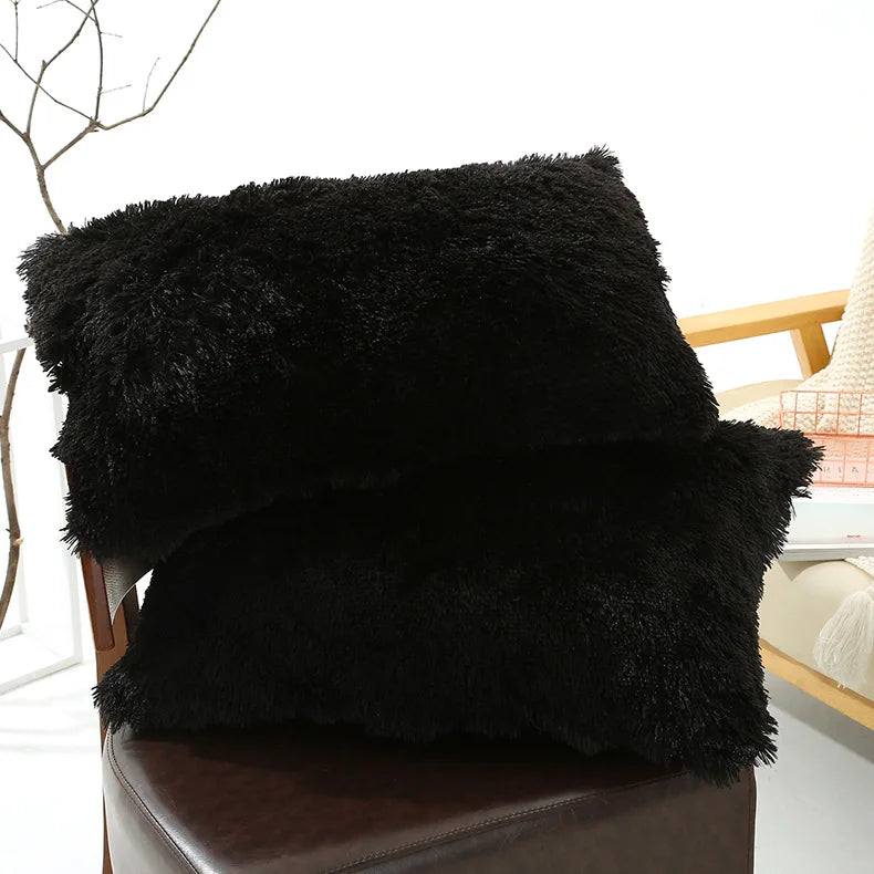 Afralia™ Plush Velvet Pillowcase – Ultra Soft Envelope Style Cover for Bedroom