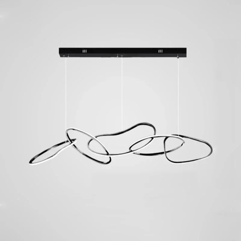 Afralia™ Nordic Pendant Lights for Home Dining Room Bar Dimmable Chandeliers Fixtures Luxe Decor