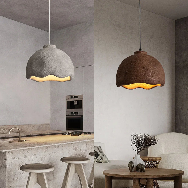 Afralia™ Loft Wabi Sabi LED Chandelier - Nordic Minimalist Pendant Light Fixtures