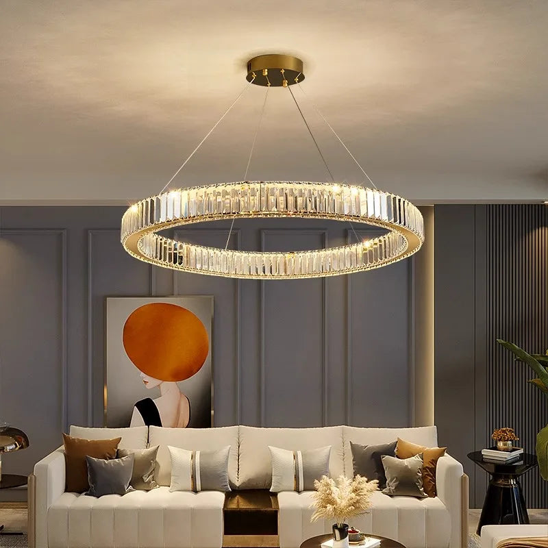 Afralia™ Modern LED Chandeliers for Living & Dining Room Lighting