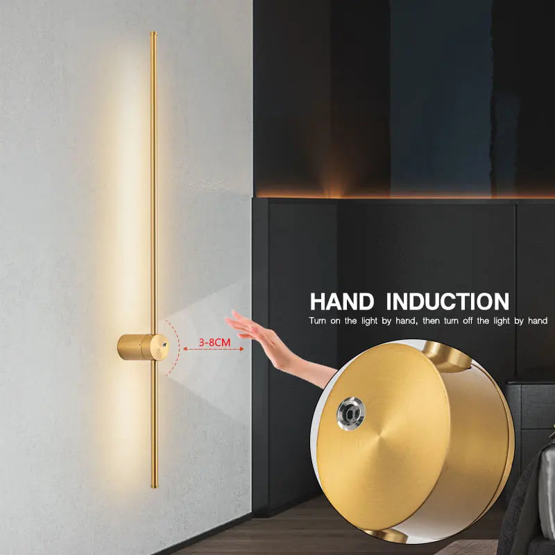 Afralia™ LED Hand Induction Wall Lights for Corridor and Bedroom