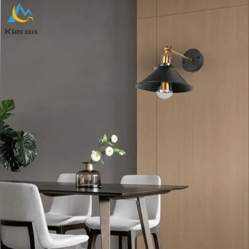 Afralia™ Modern Pleated Skirt LED Wall Lamp for Living Room Decor