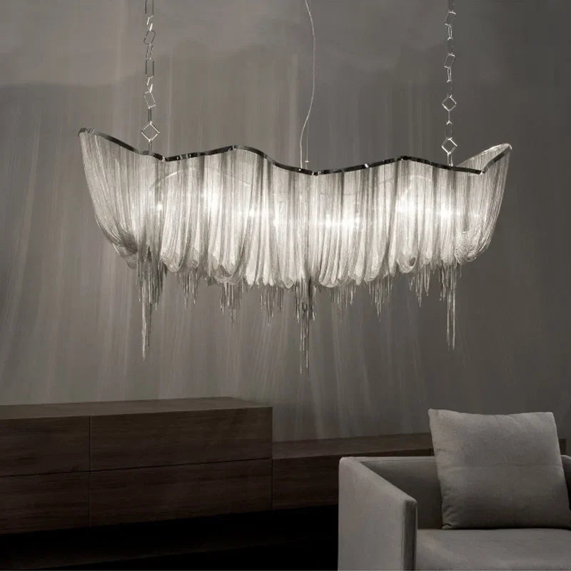 Afralia™ Luxury Nordic Style Chandelier for Dining Room, Living Room, and Bedroom