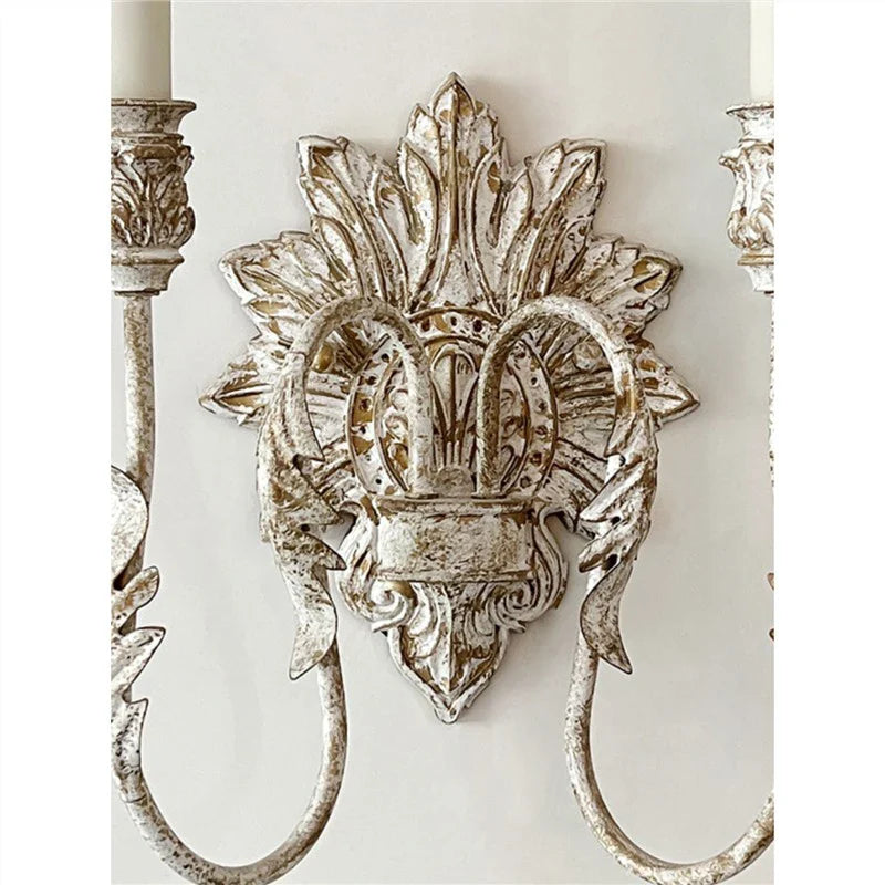 Afralia™ Vintage French Wall Lamp for Home Décor and Ambiance