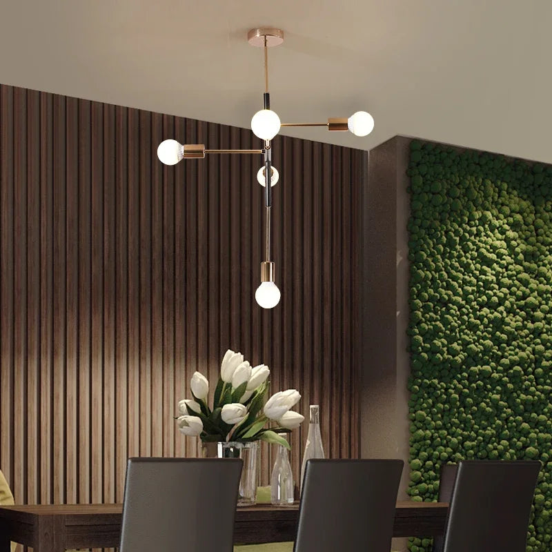 Afralia™ Modern Luxury Pendant Light Industrial Nordic Hanging Lamp