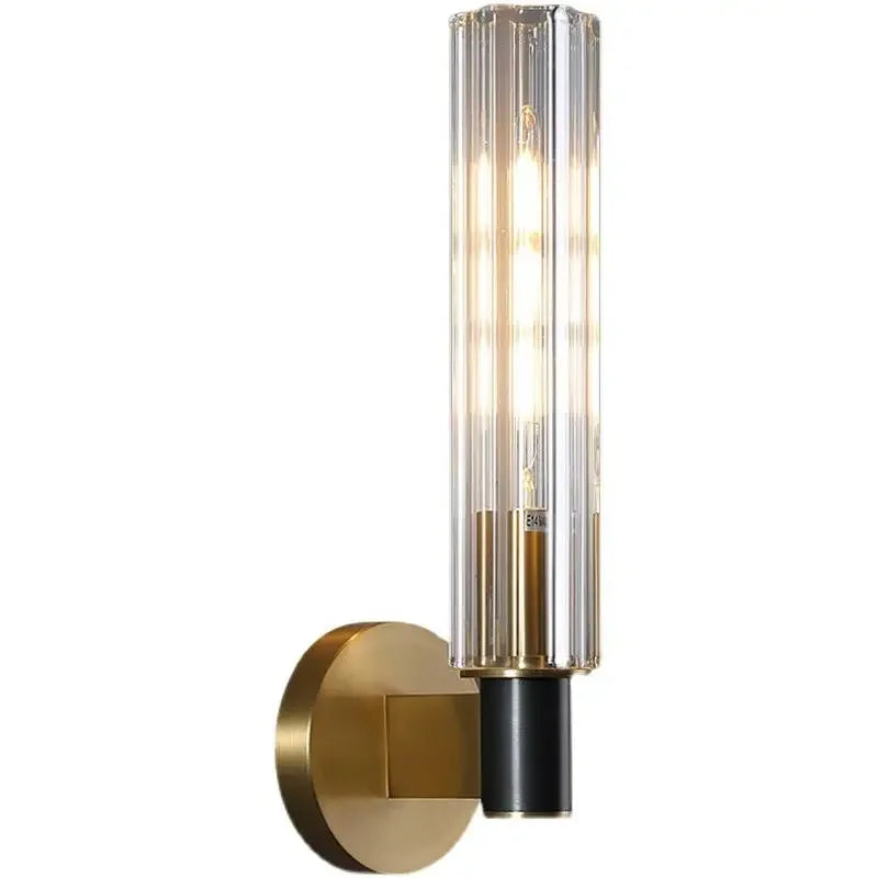 Afralia™ Luxe Copper Wall Lamp for Bedside, Corridor, Reading Room, TV Background