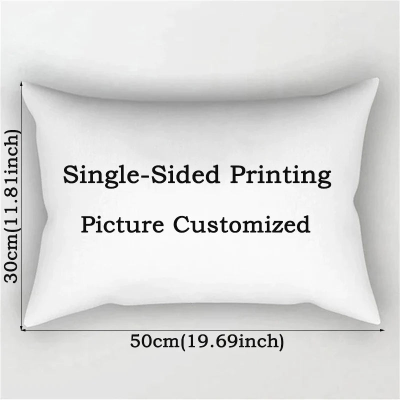Nordic Abstract Leaves & Plant Print Pillowcase by Afralia™ - Modern Geometric Home Decor