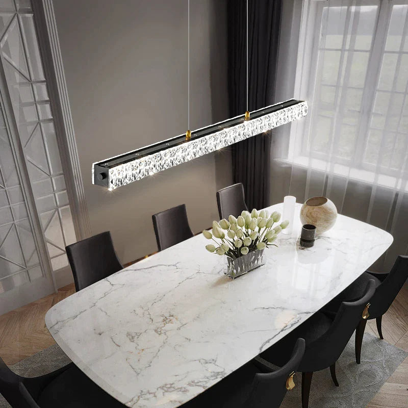 Afralia™ Minimalist LED Dining Chandelier Eye Protection Lamp