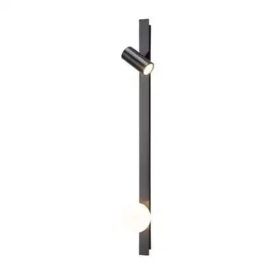 Afralia™ Nordic Copper LED Wall Lamp: Hotel Customized Minimalist Living Room Light