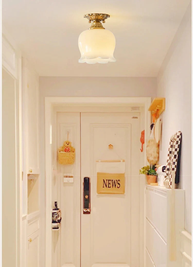 Afralia™ Vintage Nordic Ceiling Lamp: Creative LED Home Decor Lighting Fixtures