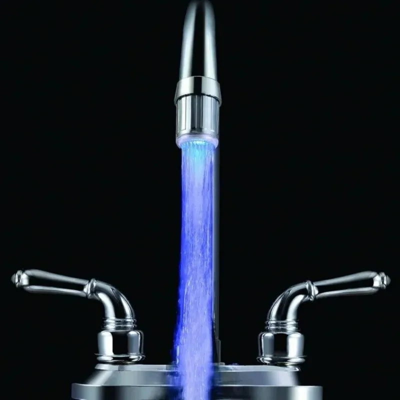 Afralia™ LED Water Faucet Aerator: Temperature Changing Light, Water Saving Kitchen Bathroom Accessory