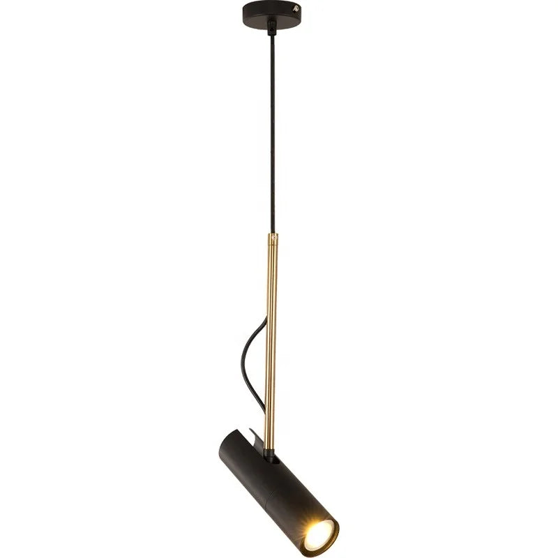 Afralia™ Nordic Black Chandelier: Minimalist Adjustable Hanging Lamp for Bedroom, Bar, Restaurant