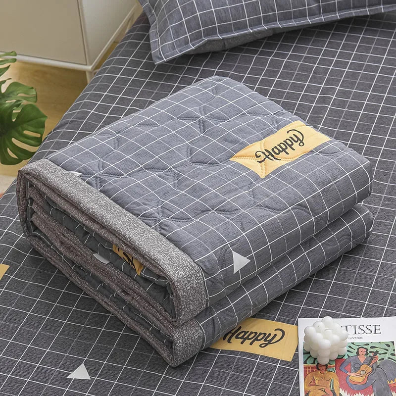 Afralia™ Summer Quilt Set - Soft & Lightweight Comforter Single Double Blanket