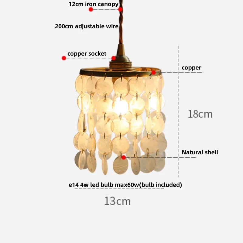 Afralia™ Nordic LED Crystal Glass Copper Pendant Light Fixture for Living Room