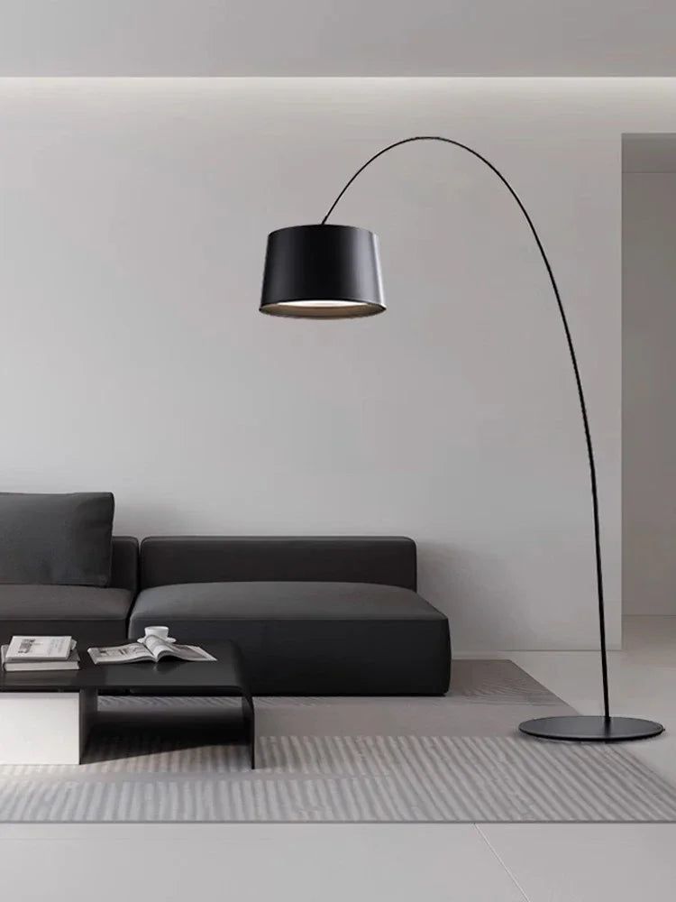 Afralia™ Modern Vertical LED Floor Lamp: Minimalist Nordic Design for Home Decor Lighting