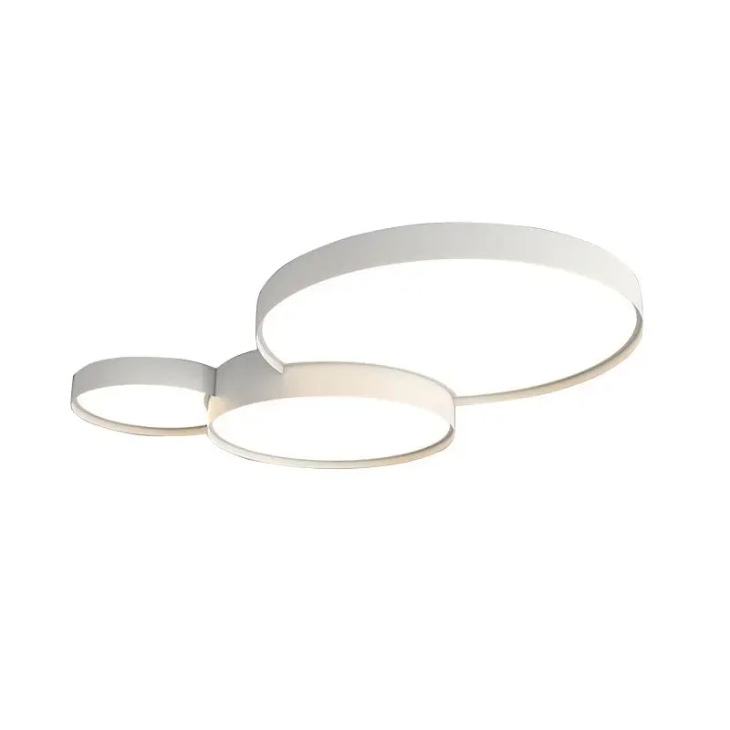 Afralia™ Smart LED Metal Ceiling Light for Living Room Bedroom Lighting Fixtures