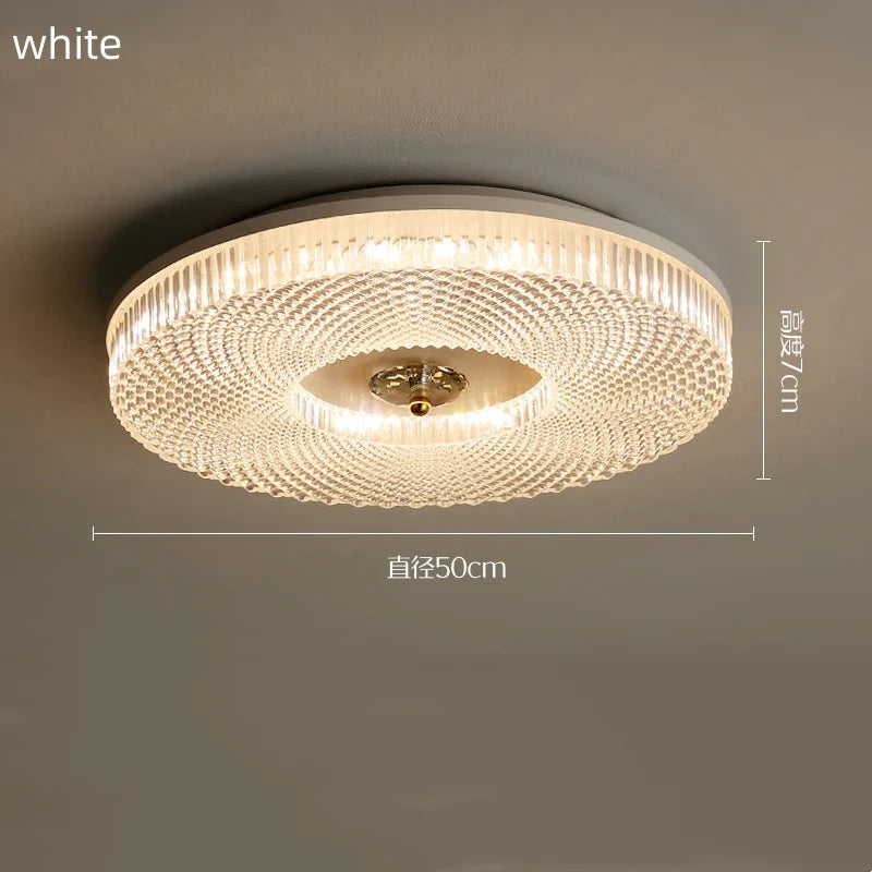 Afralia™ Water Wave Ceiling Lamp for Bedroom Living Dining Room Decor