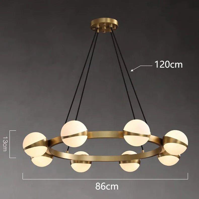Afralia™ Modern LED Pendant Hanging Light Chandeliers for Living Room and Dining Room