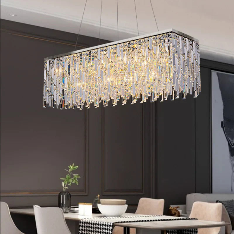 Afralia™ Luxury Chandeliers Living Room Ceiling Pendant Light Fixture